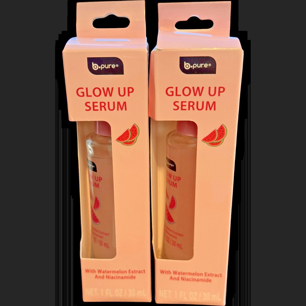 B.PURE Glow Up Serum with Watermelon Extract & Niacinamide 1 fl oz / 30 ml
